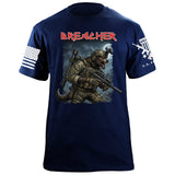 Werewolf Breacher T-Shirt Shirts 88169-S-NAVY