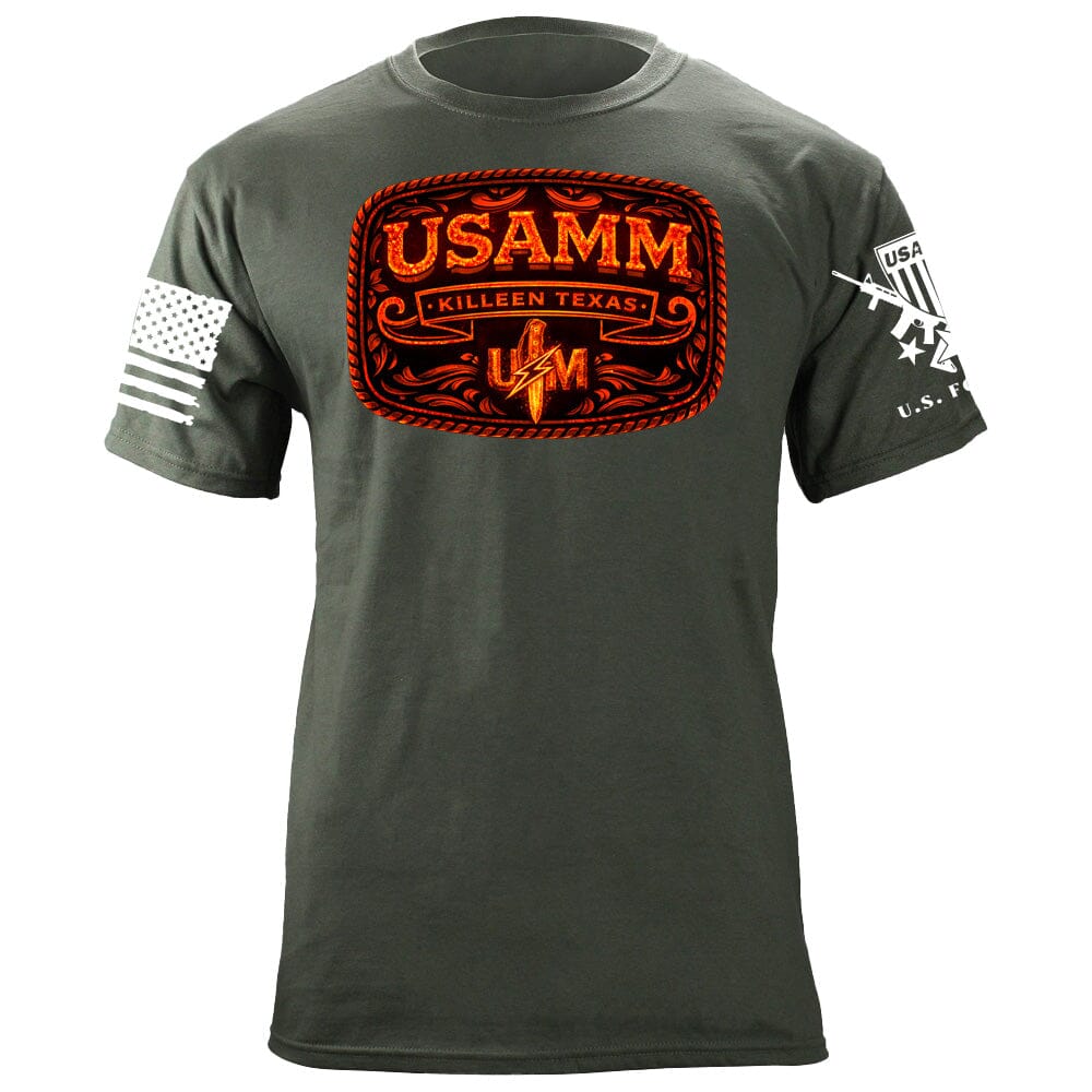 USAMM Belt Buckle T-Shirt Shirts 88162-S-MG