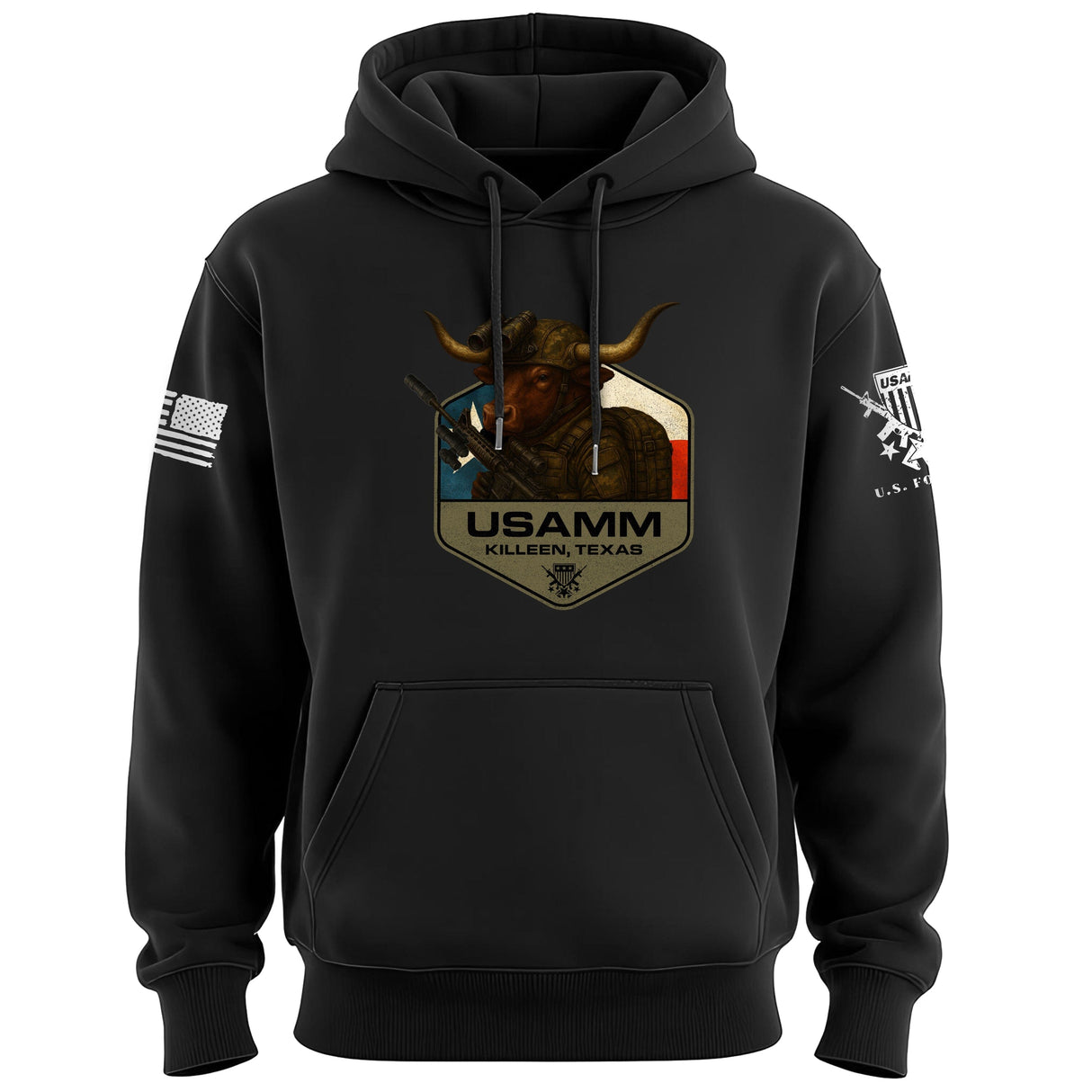 Bull Operator Polygon Texas Hoodie Hoodies 