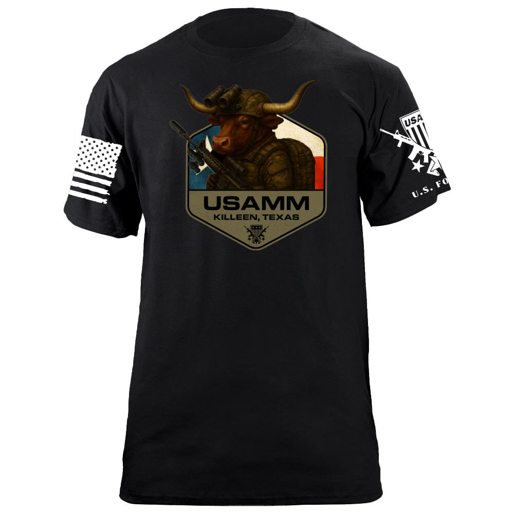 Bull Operator Polygon Texas T-Shirt Shirts 86362-S-BK