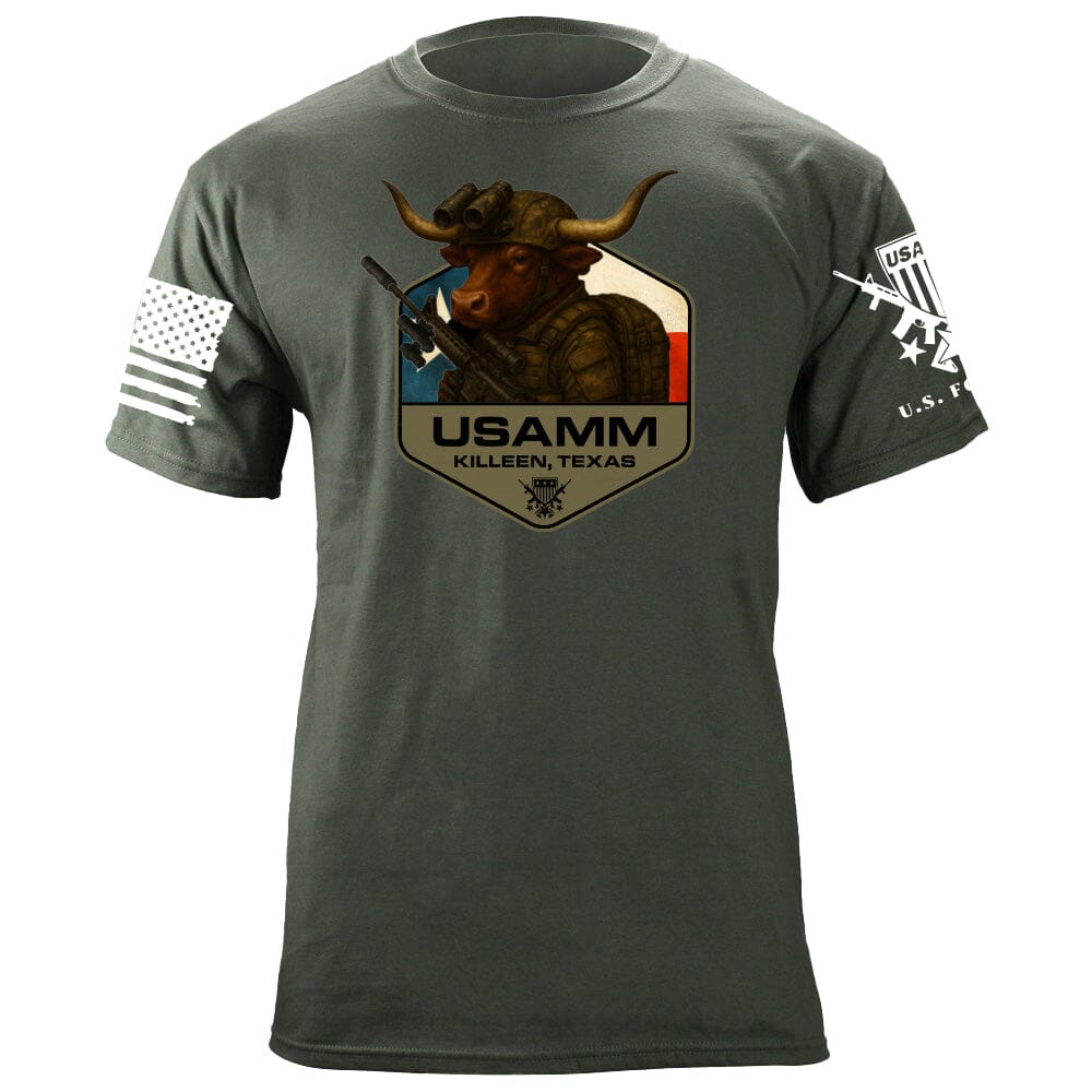 Bull Operator Polygon Texas T-Shirt Shirts 86362-S-MG