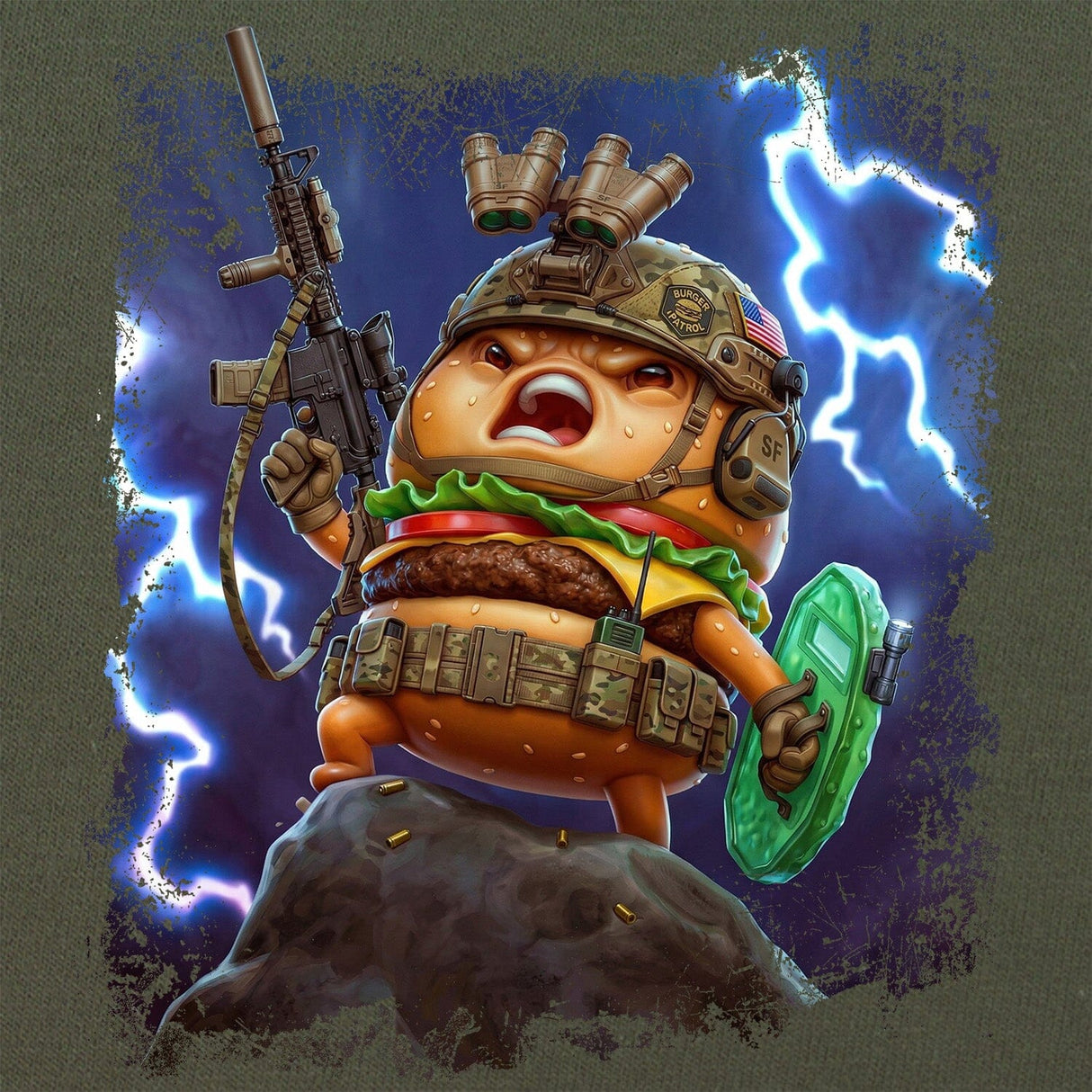 Burger Operator T-Shirt Shirts 