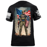 Captain USA T-Shirt Shirts 88171-S-BK