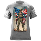 Captain USA T-Shirt Shirts 88171-S-HG