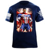 Captain USAMM T-Shirt Shirts 88066-S-NAVY