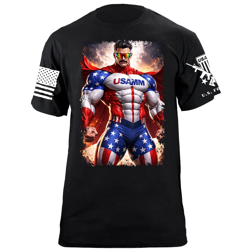 Captain USAMM T-Shirt Shirts 88066-S-BK