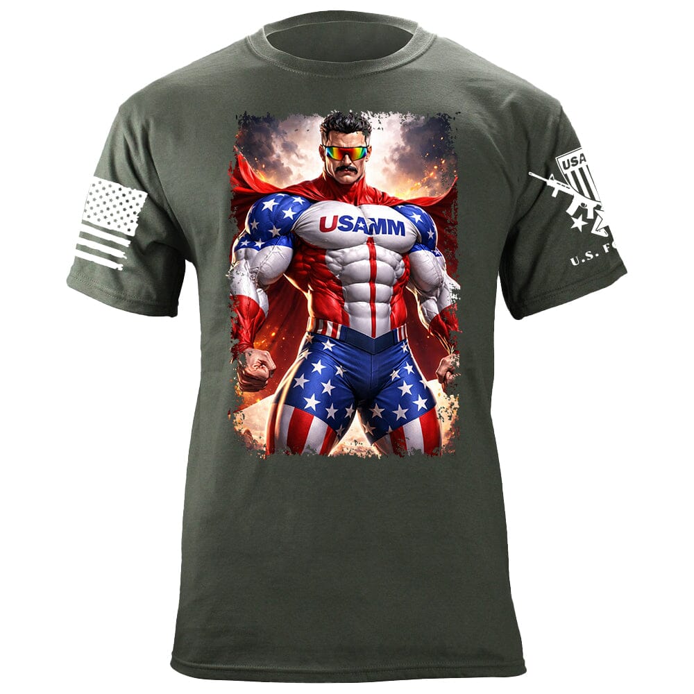 Captain USAMM T-Shirt Shirts 88066-S-MG