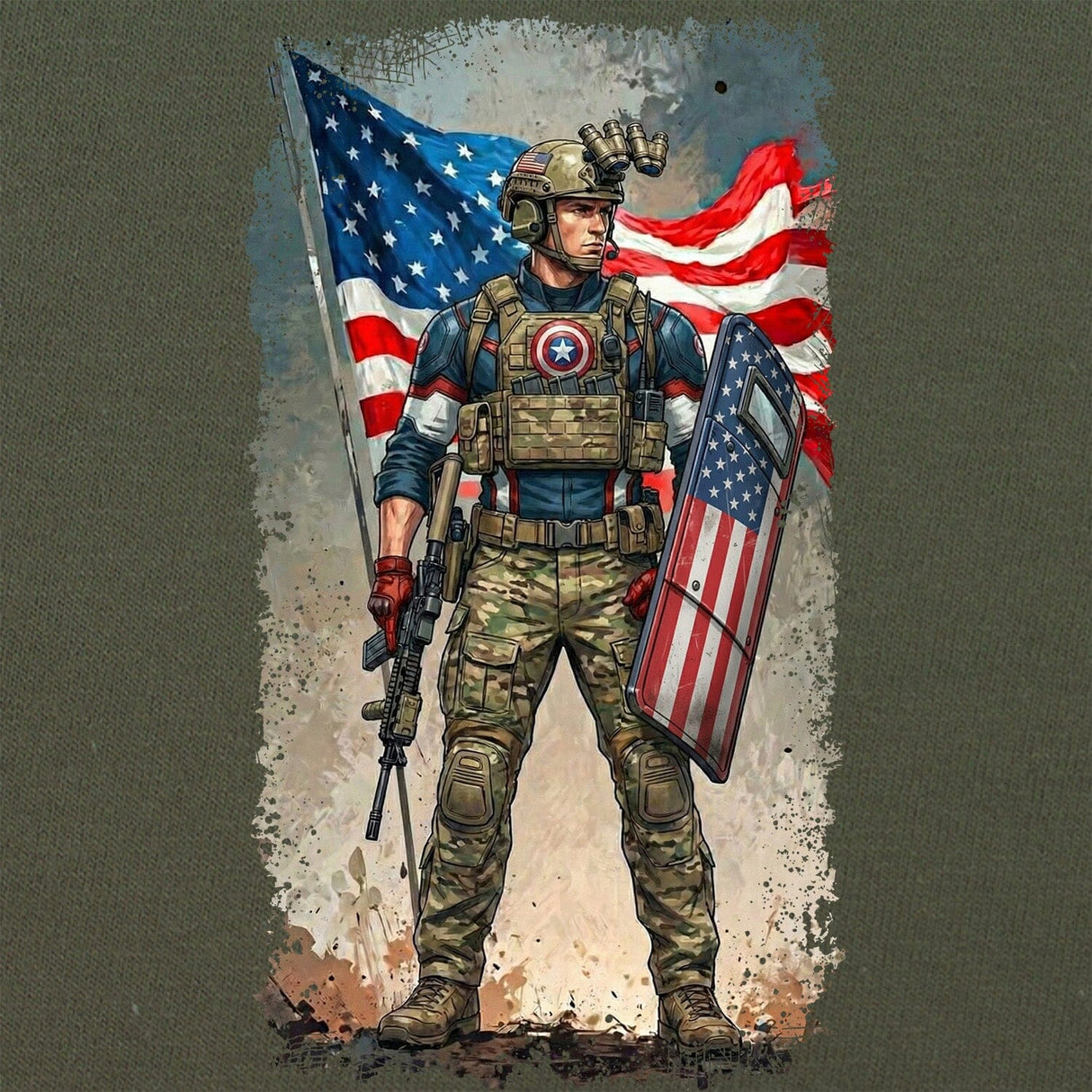 Captain USA T-Shirt Shirts 