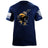 Cartoon Crow Soldier T-Shirt Shirts 87202-S-NAVY