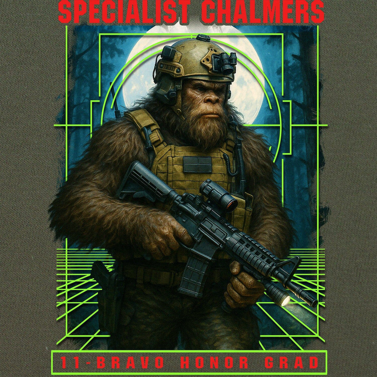 Bigfoot Specialist Chalmers T-Shirt Shirts 
