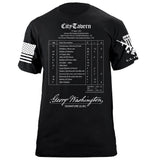 City Tavern Receipt T-Shirt Shirts 88198-S-BK