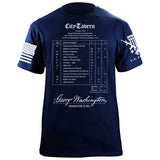 City Tavern Receipt T-Shirt Shirts 88198-S-NAVY