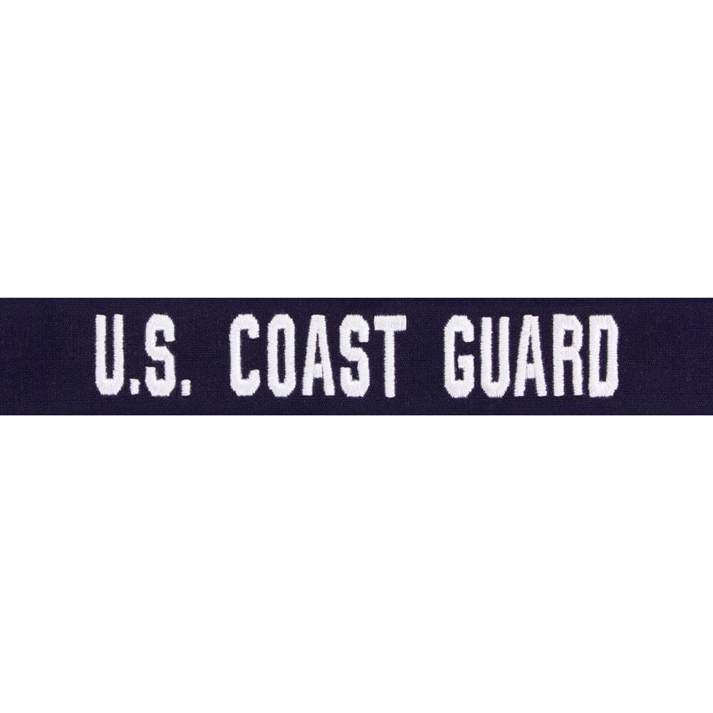 US Coast Guard Branch Tape Embroidered Name / Branch Tapes 