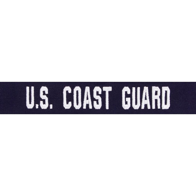 US Coast Guard Branch Tape Embroidered Name / Branch Tapes 