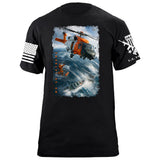 Coast Guard Jayhawk T-shirt Shirts 88022-S-BK