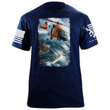 Coast Guard Jayhawk T-shirt Shirts 88022-S-NAVY