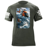 Coast Guard Jayhawk T-shirt Shirts 88022-S-MG