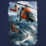 Coast Guard Jayhawk T-Shirt Shirts 