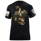 Cobra Skull T-Shirt Shirts 88109-S-BK