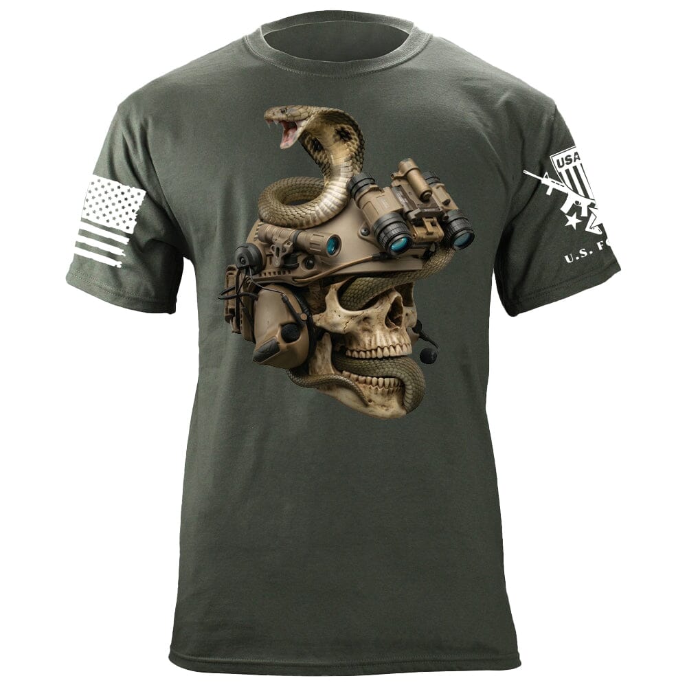 Cobra Skull T-Shirt Shirts 88109-S-MG
