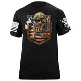 Coffee Bean Shield T-Shirt Shirts 88110-S-BK