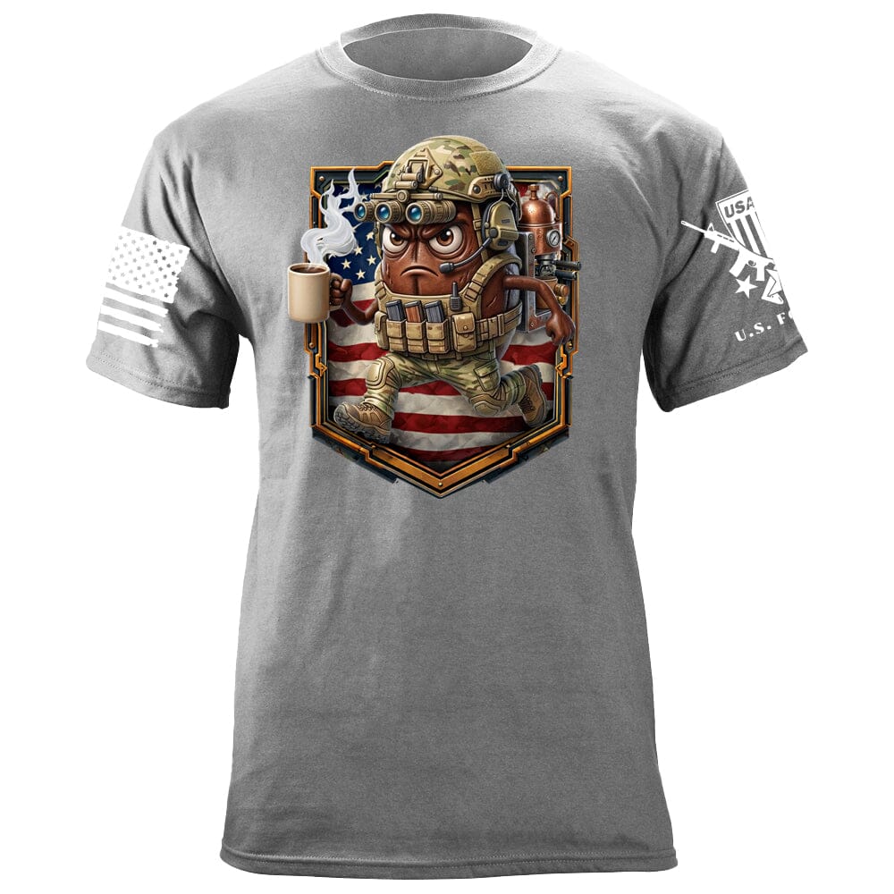Coffee Bean Shield T-Shirt Shirts 88110-S-HG