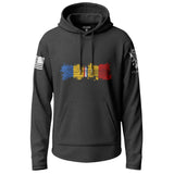 Combat Action Ribbon Distressed Lightweight Hoodie