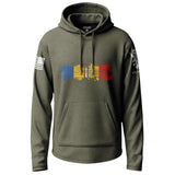 Combat Action Ribbon Distressed Lightweight Hoodie