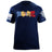 Combat Action Ribbon Distressed T-Shirt Shirts 87256-S-NAVY
