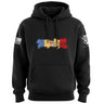 Combat Action Ribbon Distressed Hoodie Hoodies 
