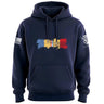 Combat Action Ribbon Distressed Hoodie Hoodies 