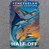 Fishing Charters Half Off T-Shirt Shirts 