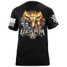 USAMM Bull Skull T-Shirt Shirts 88065-S-BK
