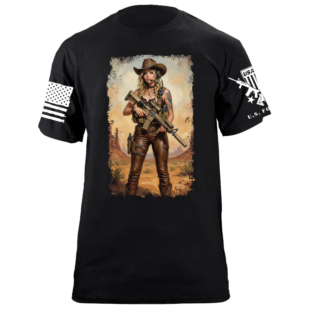Cowgirl T-shirt Shirts 88023-S-BK