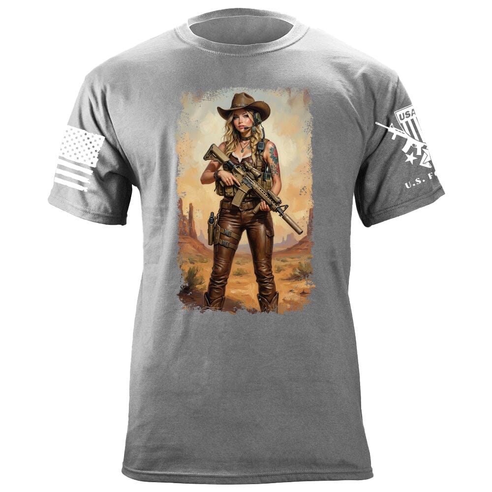 Cowgirl T-shirt Shirts 88023-S-HG