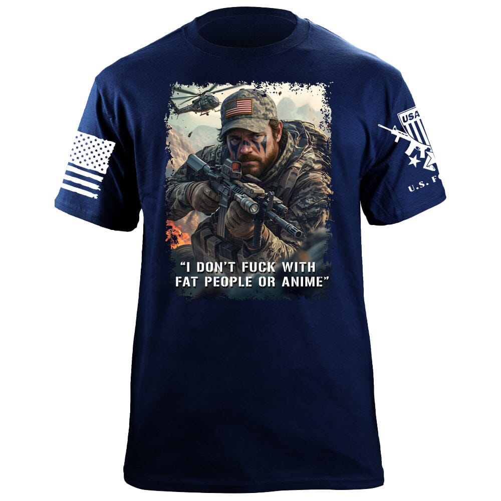 Dakota Anime T-Shirt Shirts 88172-S-NAVY