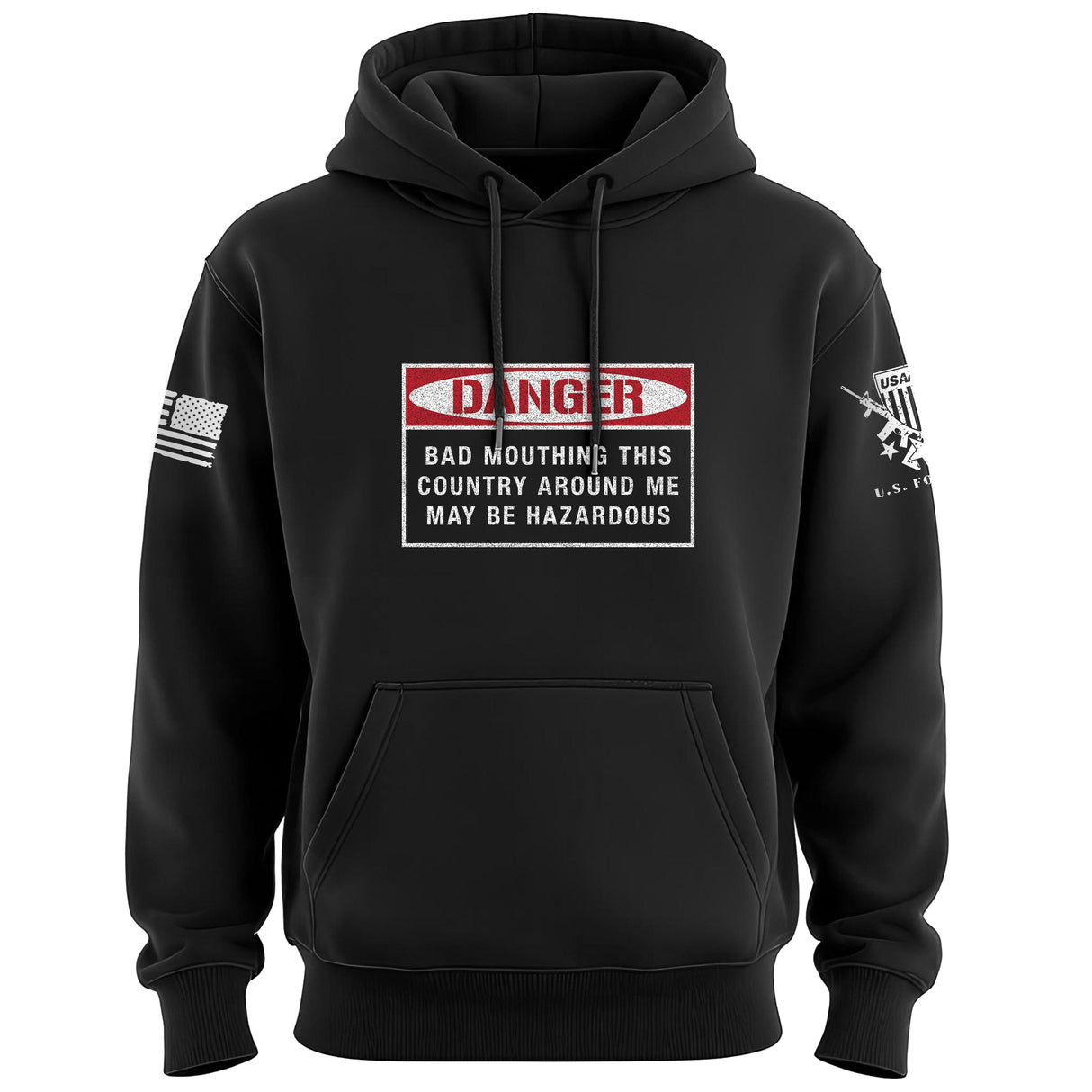 Danger Bad Mouthing This Country Hoodie Hoodies 