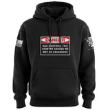 Danger Bad Mouthing This Country Hoodie Hoodies 