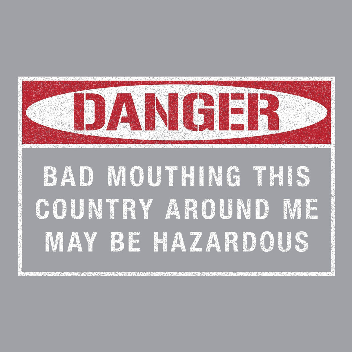 Danger Bad Mouthing This Country Hoodie Hoodies 