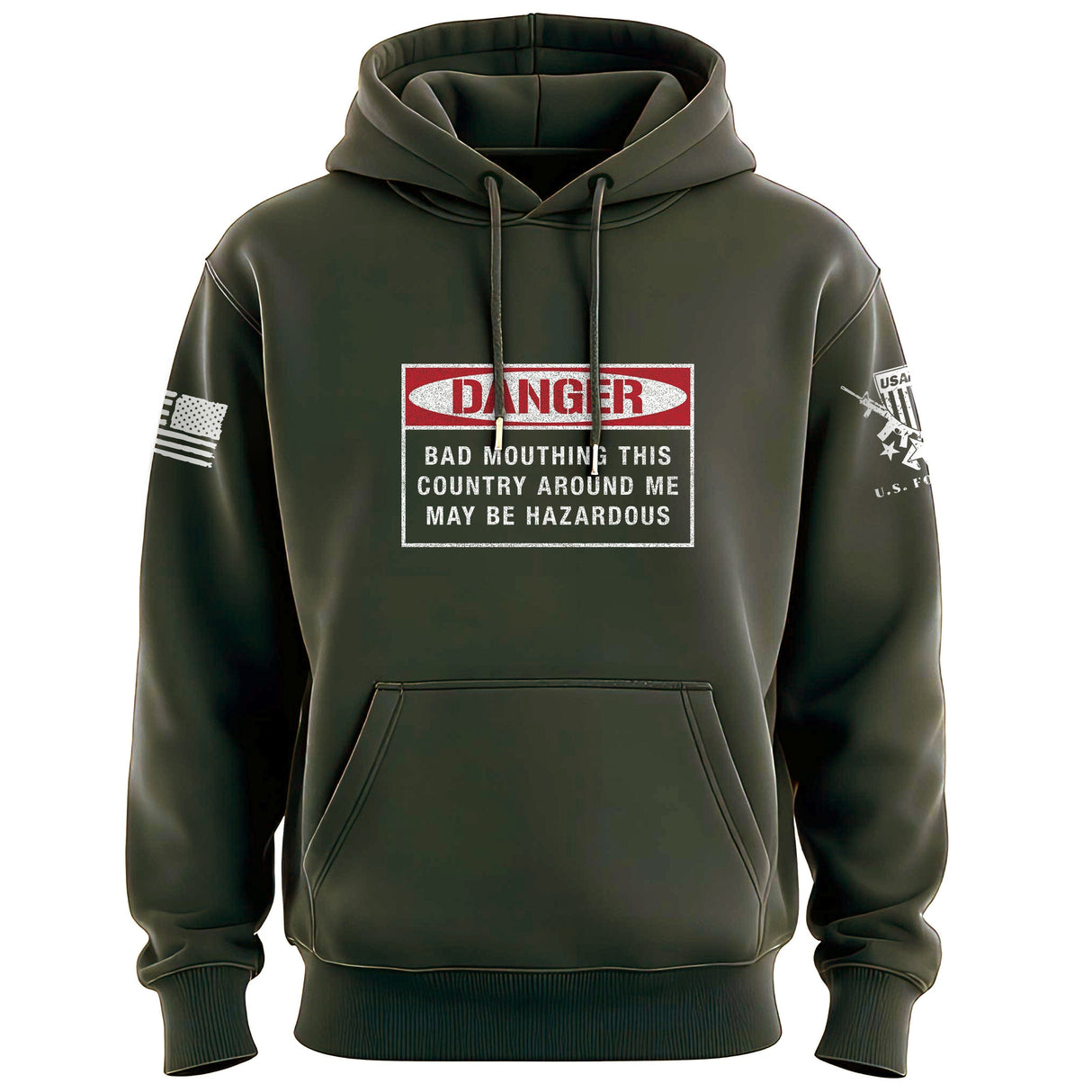 Danger Bad Mouthing This Country Hoodie Hoodies 