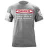 Danger Bad Mouthing This Country T-shirt Shirts 87049-S-HG