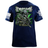 Death Metal Viking T-Shirt Shirts 88112-S-NAVY