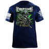 Death Metal Viking T-Shirt Shirts 88112-S-NAVY