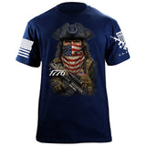 Defiant Patriot T-Shirt Shirts 88173-S-NAVY