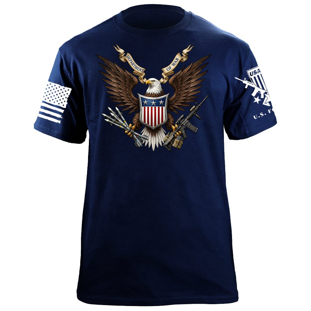 Department of War T-Shirt Shirts 88068-S-NAVY