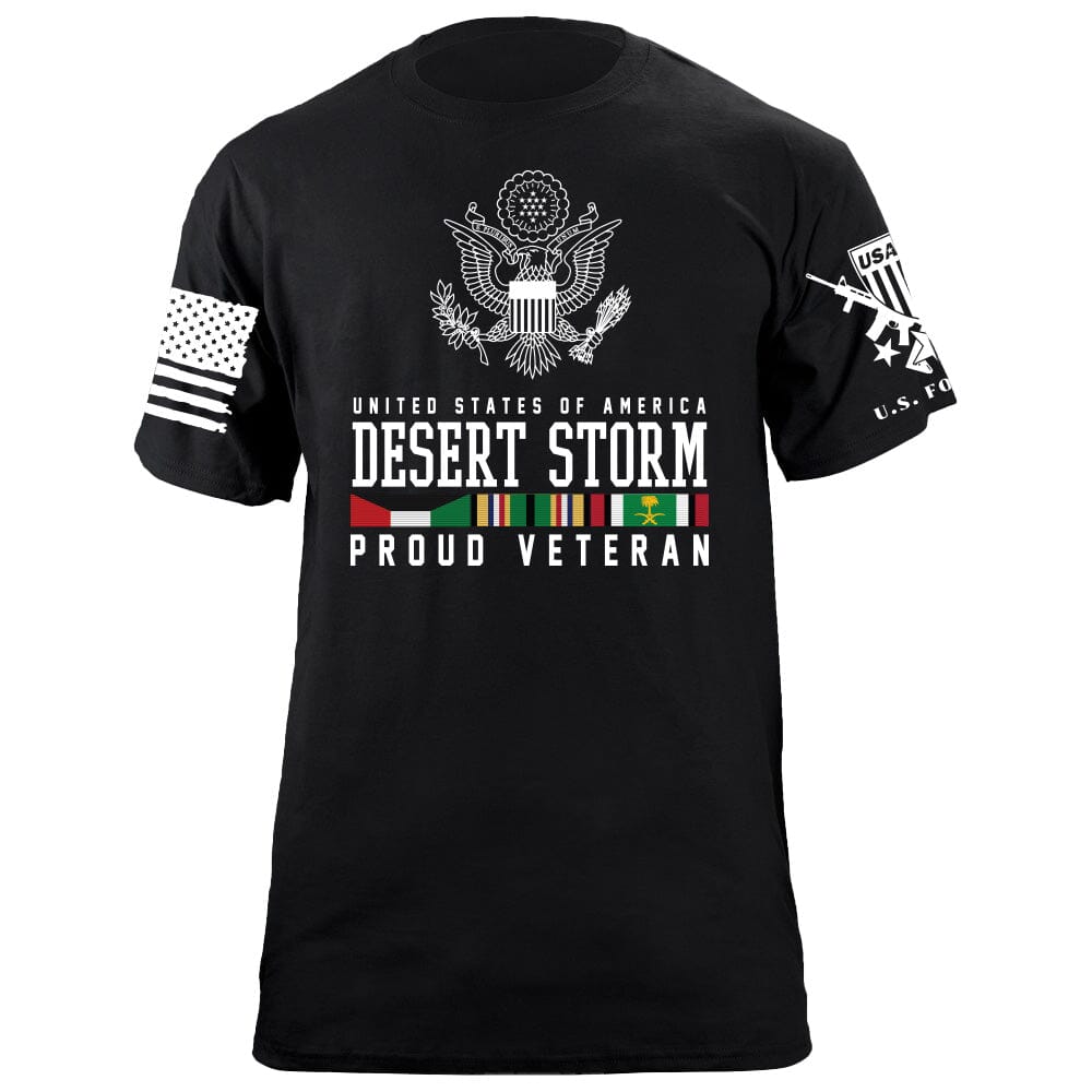 Desert Storm Ribbons T-Shirt Shirts 88174-S-BK