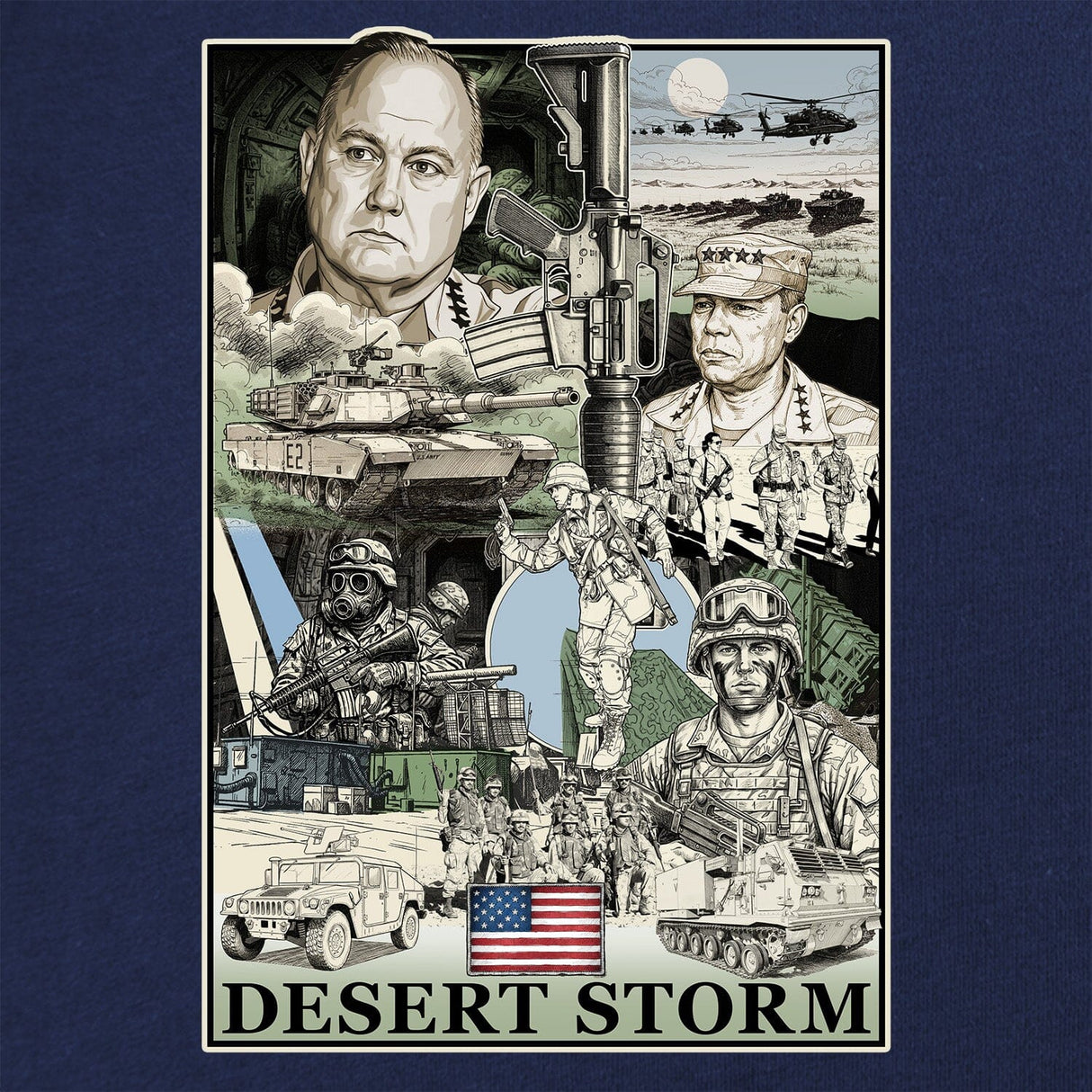Desert Storm T-Shirt Shirts 