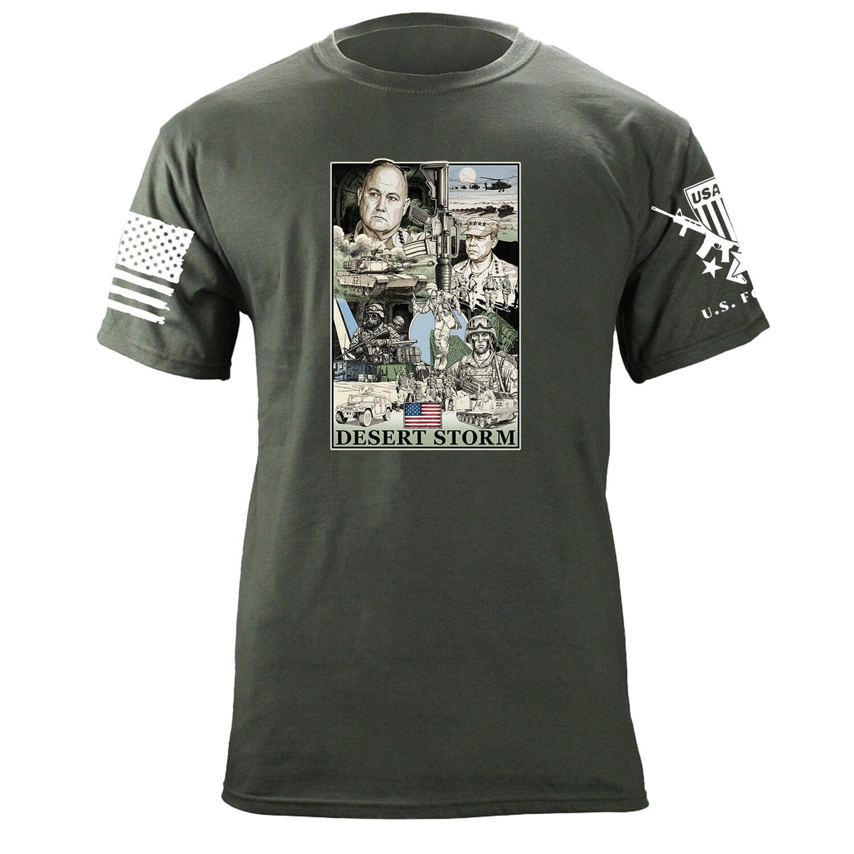 Desert Storm T-Shirt Shirts 87378-S-MG