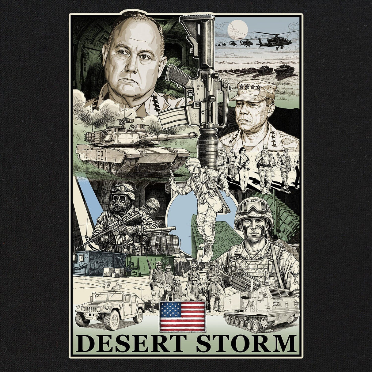 Desert Storm T-Shirt Shirts 
