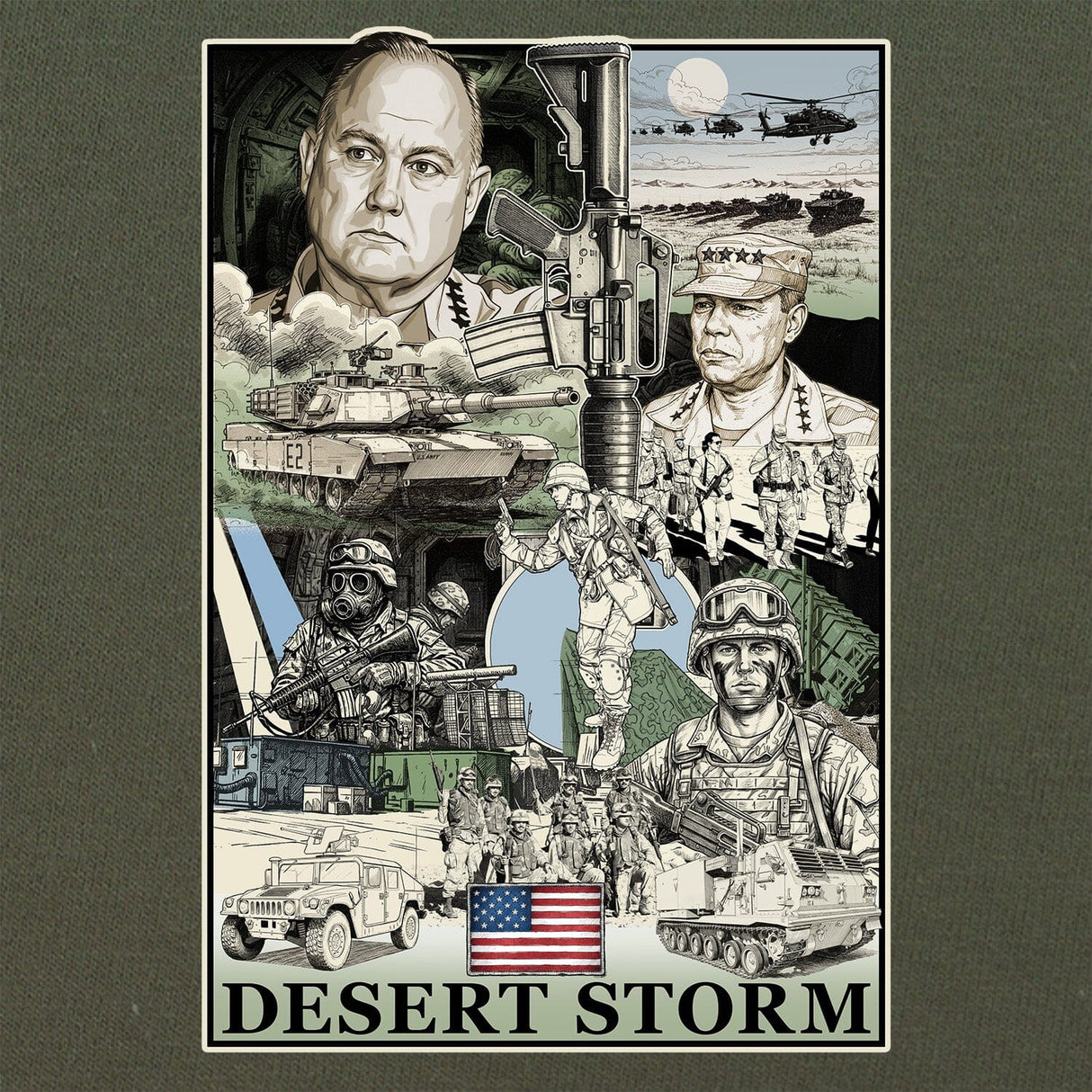 Desert Storm T-Shirt Shirts 